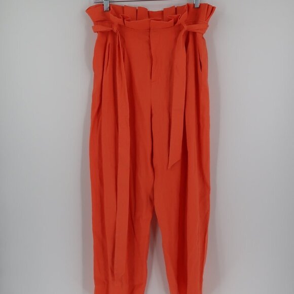 Alice Olivia Farrel Paper Bag Pant 6 - Picture 5 of 9